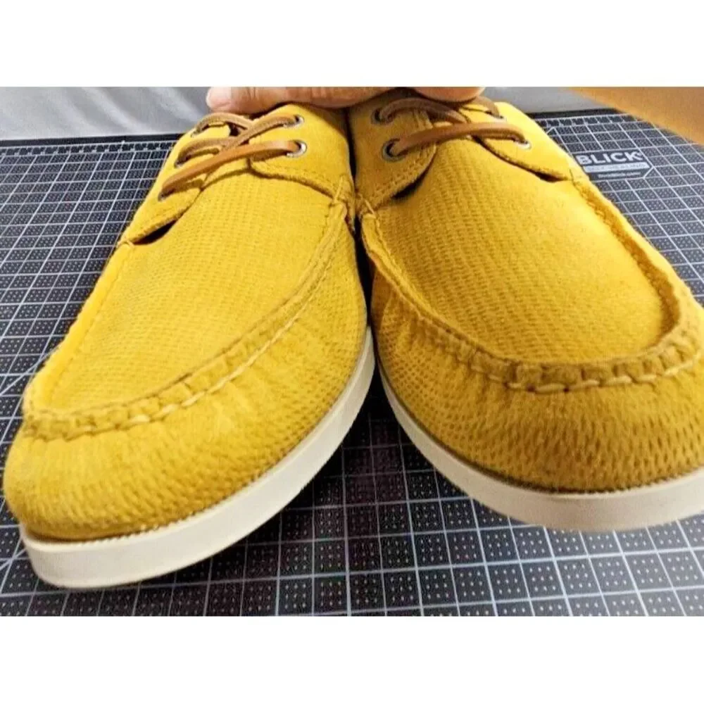 Frye Men's Briggs Boat Shoe leather lace , Honey,‎ 11 M US